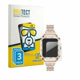 BROTECT Screenprotector 3 Stuks voor fitonyo Smartwatch 1.29" Beschermglas Transparant