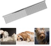 CHPN Hondenkam - Kattenkam - RVS huisdieren kam - 20/4CM - Grove hondenkam - Fijne hondenkam - 2-zijdig