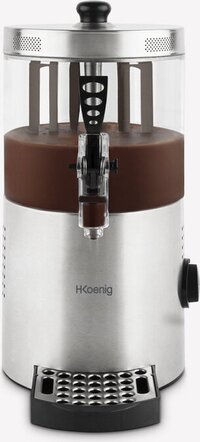 H.Koenig H. Koenig SHK800 - Warme Chocolademelk Dispenser - 3L - RVS