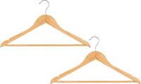 5five Five? Houten kledinghangers - Set van 16x - 45 x 23 cm