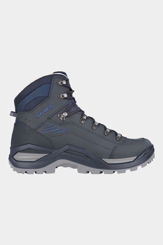 Lowa Renegade EVO LL mid Wandelschoenen Heren Nubuck Leer Dark Blue Maat 44.5
