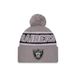 NFL New Era NFL Sideline 2024 American Football Team Logo Beanie Wintermuts Grijs