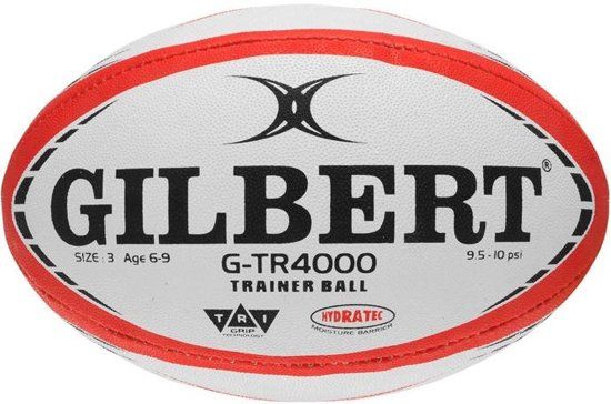 Gilbert G-Tr4000 Rugbybal - Maat 3 - Rood