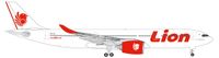 Airbus A330-900 neo model, schaal 1:500, Lion Air, kunststof, meerkleurig