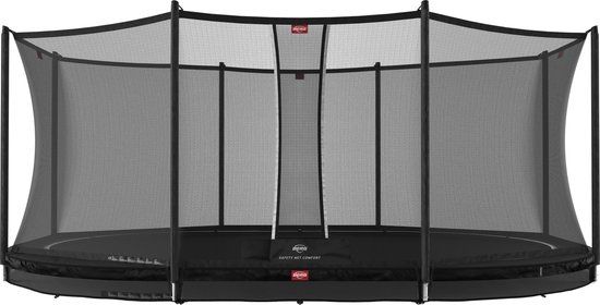 BERG Grand Favorit InGround 520 Black + Safety Net Comfort