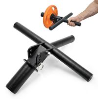 Solidchoice - Verstellbare Knöchelrolle für Armtraining, mit Griff aus Kohlenstoffstahl