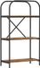 vidaXL Étagère 3 niveaux 60 x 30 x 109 cm Bois traité Bois de chêne