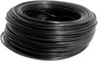 Salcavi Montagesnoer, 0.75mm², Zwart, RAL-9011, Soepel, 100 meter