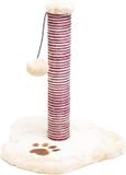 Merkloos / Sans marque BeiJingLiangPinJiaZuoKeJiWenHuaFaZhanYouXianGongSi Krabpaal speelboom kattenboom met bal 39 cm - Kleur beige.