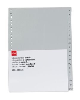 HEMA Tabbladen A-Z - 20 Stuks