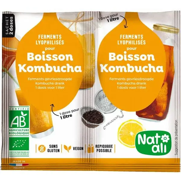 Nat Ali Ferment voor Kombucha 10 gr