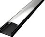 Velvalux LED Strip Profiel - Zwart Aluminium - 1 Meter