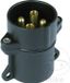 HERTH+BUSS ELPARTS Bouchon 4 pôles plastique 24V