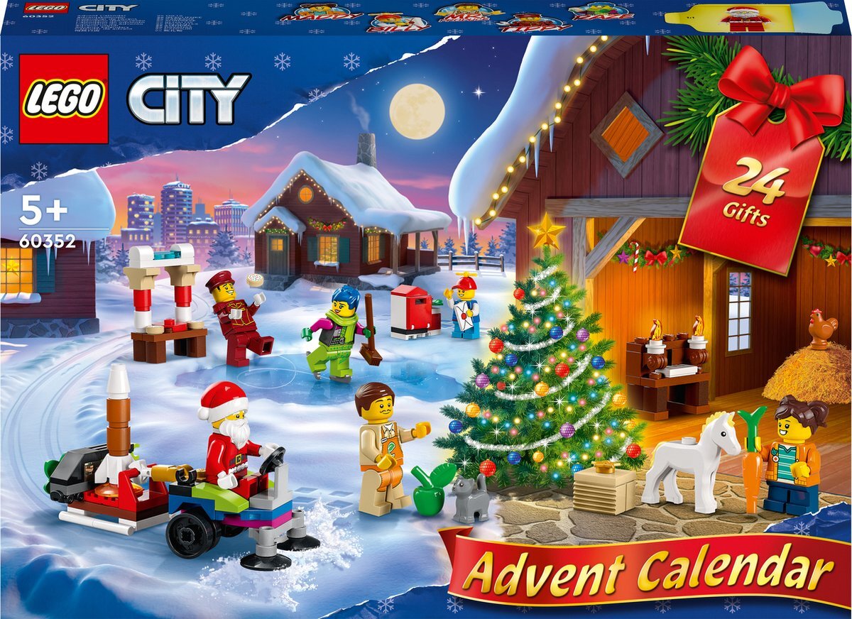 lego City adventskalender 2022 - 60352