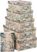 5 Five Simply Smart Set van 6 opbergdozen BOX' Multicolore Rechthoek