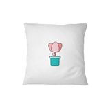 Bona Basics Decoratieve kussenhoes Wit 60x60 cm