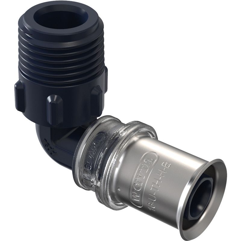 Wavin Tigris K5 pers puntstuk haaks 90deg 1/2"x16mm