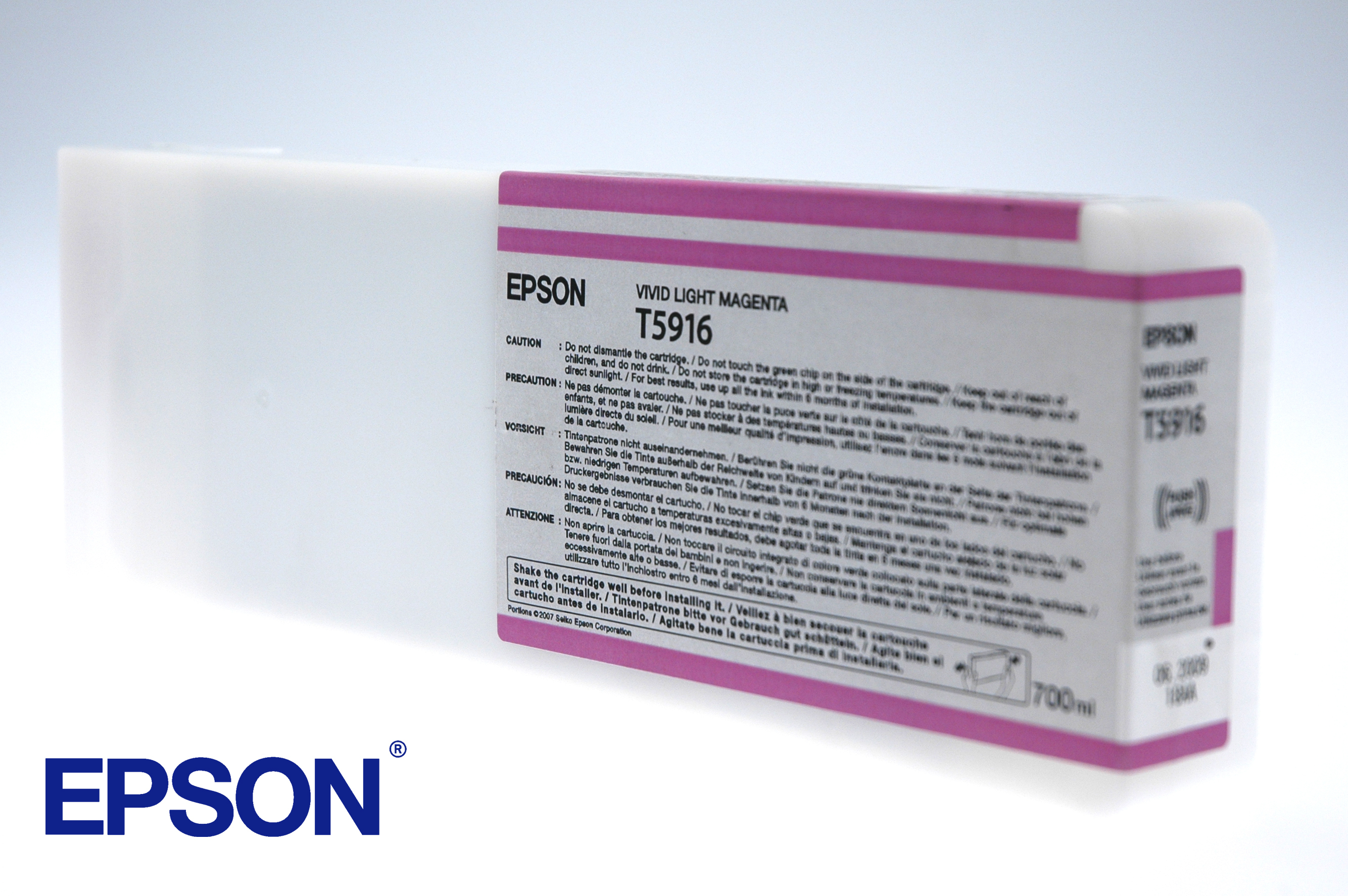 Epson inktpatroon Vivid Light Magenta T591600 single pack / Lichtmagenta