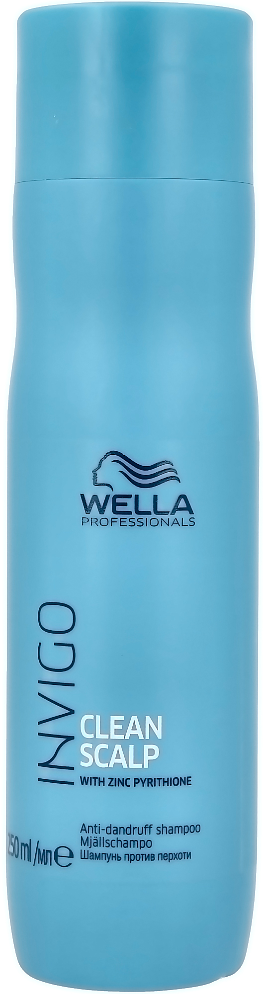 Wella Professional - Soothing Moisturizing Shampoo for Hair with Invigo Clean Scalp (Anti Dandruff Shampoo) - 250ml