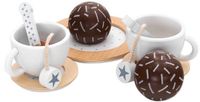 Robin Cool Montessori Methode Tea Caprizze Speelgoed Theeset Goud 3 Ans Enfants