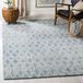 Safavieh multifunctioneel tapijt voor binnen hedendaags 120 x 180 cm Ivoor/blauw