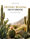 Desert Bloom Sketchbook: 120 Blank Drawing Pages | Large 8.5" × 11" Premium Artist Sketchbook for Sketching, Drawing, Doodling, Illustration, Pencil, Charcoal & Ink