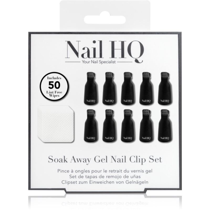 Nail HQ Soak Away Gel Nail Clip Set
