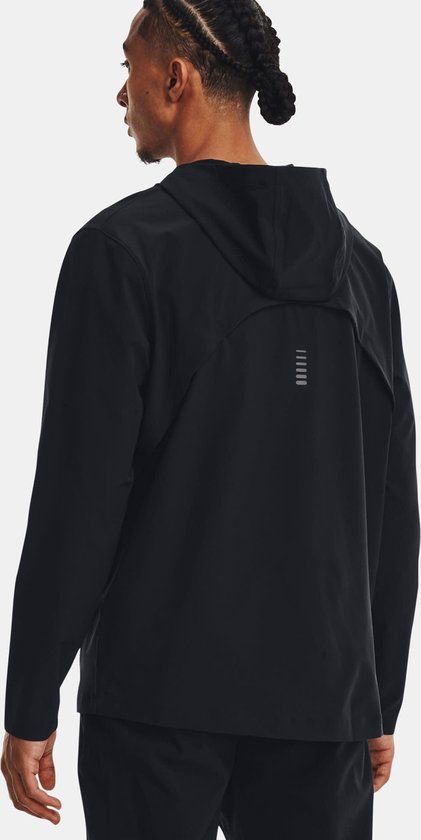 Under Armour UA OutRun The Storm Jas Heren L Zwart