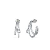 PENDIENTE Guess Jewellery JUBE05244JWRHT-U Zilverkleurig