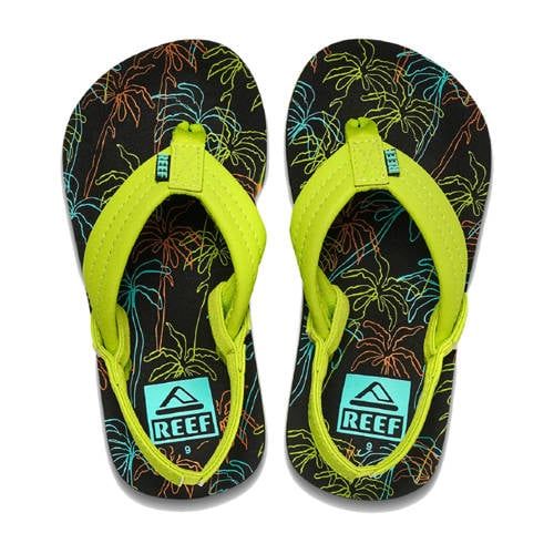 Reef Kids Ahi Teenslippers - Limegeel