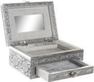 Item International Sieradenkistje Ornaments - 17 x 12 x 8 cm - zilver