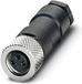 Phoenix Contact 1681172 Sensor/actuator connector, niet geassembleerd M8 Aantal polen: 3 Bus, recht 1 stuk(s)