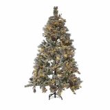 LOBERON Sapin Karélisse vert/blanc 180 cm
