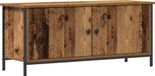 vidaXL TV Kast 100 x 35 x 45 cm Oud Hout Bewerkt Hout