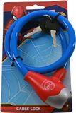 Spiderman Volare Spiderman Fietsslot 12mm - 65cm Lang - Multi kleuren