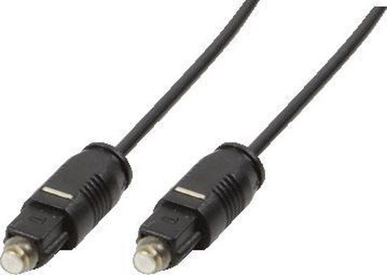 LogiLink CA1008 Toslink - Toslink audiokabel, 2 meter, zwart