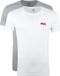 Levi's T-shirt O-Hals 2Pack Heren Maat M Slim-fit Katoen Wit Grijs