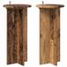 vidaXL Plantenstandaard 2 stuks Oud hout 29,5 x 29,5 x 60 cm Bewerkt hout