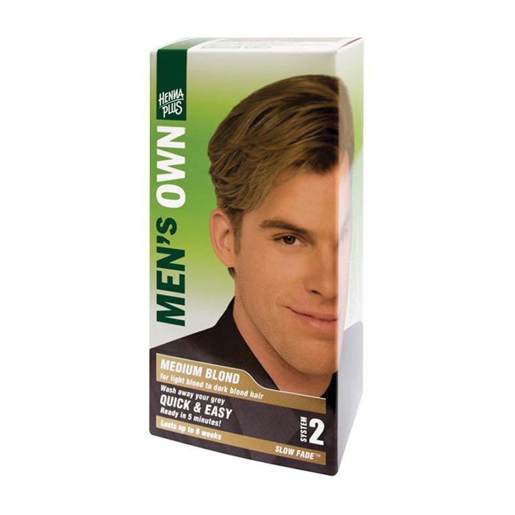 Hennaplus Men's Own Haarkleuring Medium Blond