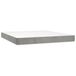 VidaXL 347848 Super Kingsize Innerspring Mattress Medium Grey/White Polyester 180x200x20 cm