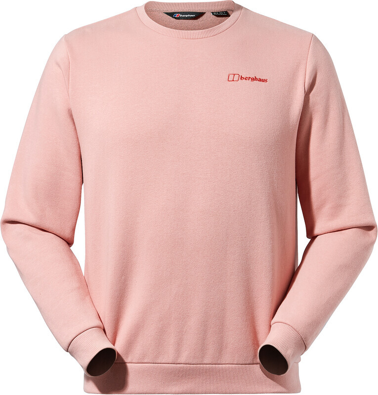 Berghaus Berghaus Logo Crew Trui Dames, roze XS 2023 Sweatshirts & Trainingsjassen