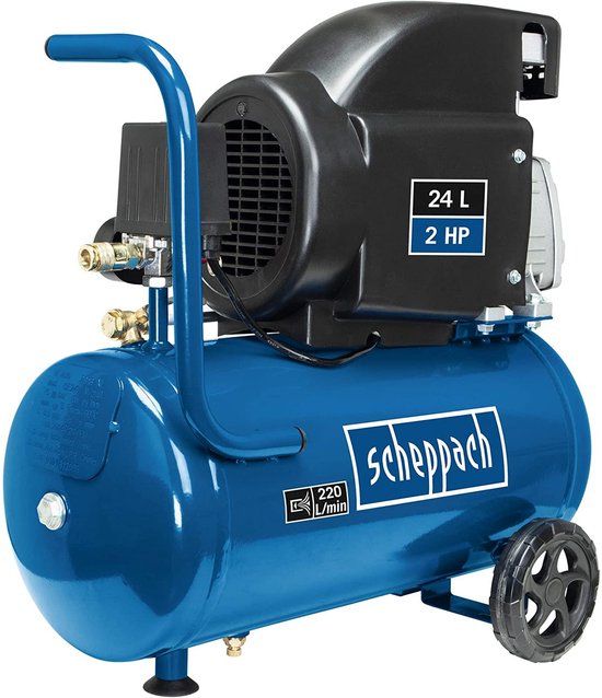 Scheppach HC26 Compressor - 24L - 1500W - 8 bar