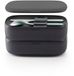 Lékué Lunchbox/Broodtrommel - To Go - Set met Bestek - Black