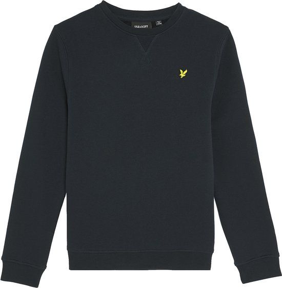 Lyle &amp; Scott Lyle & Scott Brush Back Crew Neck Sweatshirt Jongens - Donkerblauw - Maat 152/158