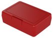 elasto Lunchbox Lunch-Box – Brotdoos voor kinderen, gemaakt van BPA-vrij kunststof, ideaal voor school en werk, duurzame lunchbox, geproduceerd in Duitsland – standaard rood