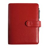 Exacompta - 72555E - Exatime 17 Baltische organizer - 15 x 19 cm - Weekoverzicht september 2024 tot december 2025-16 maanden - Kleur: rood