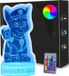 PAW PATROL Veilleuse LED 3D CHASE, fonctionne sur USB/piles + télécommande RVB