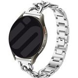 Strap-it Samsung Bracelet chaîne acier Samsung Galaxy Watch 7 - 44mm (argent)