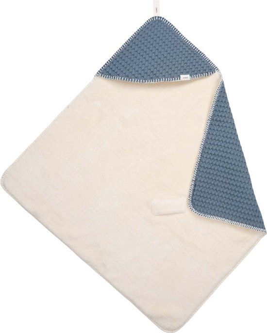 Koeka omslagdoek wafel/teddy Oslo bluestone 100x105