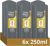 Dove Men+Care 3-in-1 Douchegel - Active Comfort FIFA Edition - 6 x 250 ml
